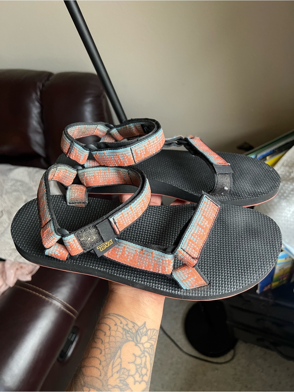 Teva women sandals size 9